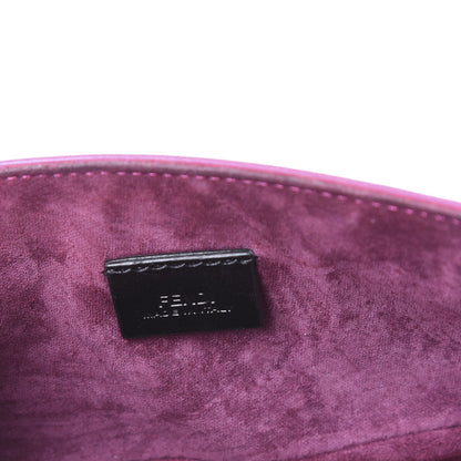 Fendi Shiny Nappa Mini Be Baguette Shoulder Bag Ciclamino 5 of 13
