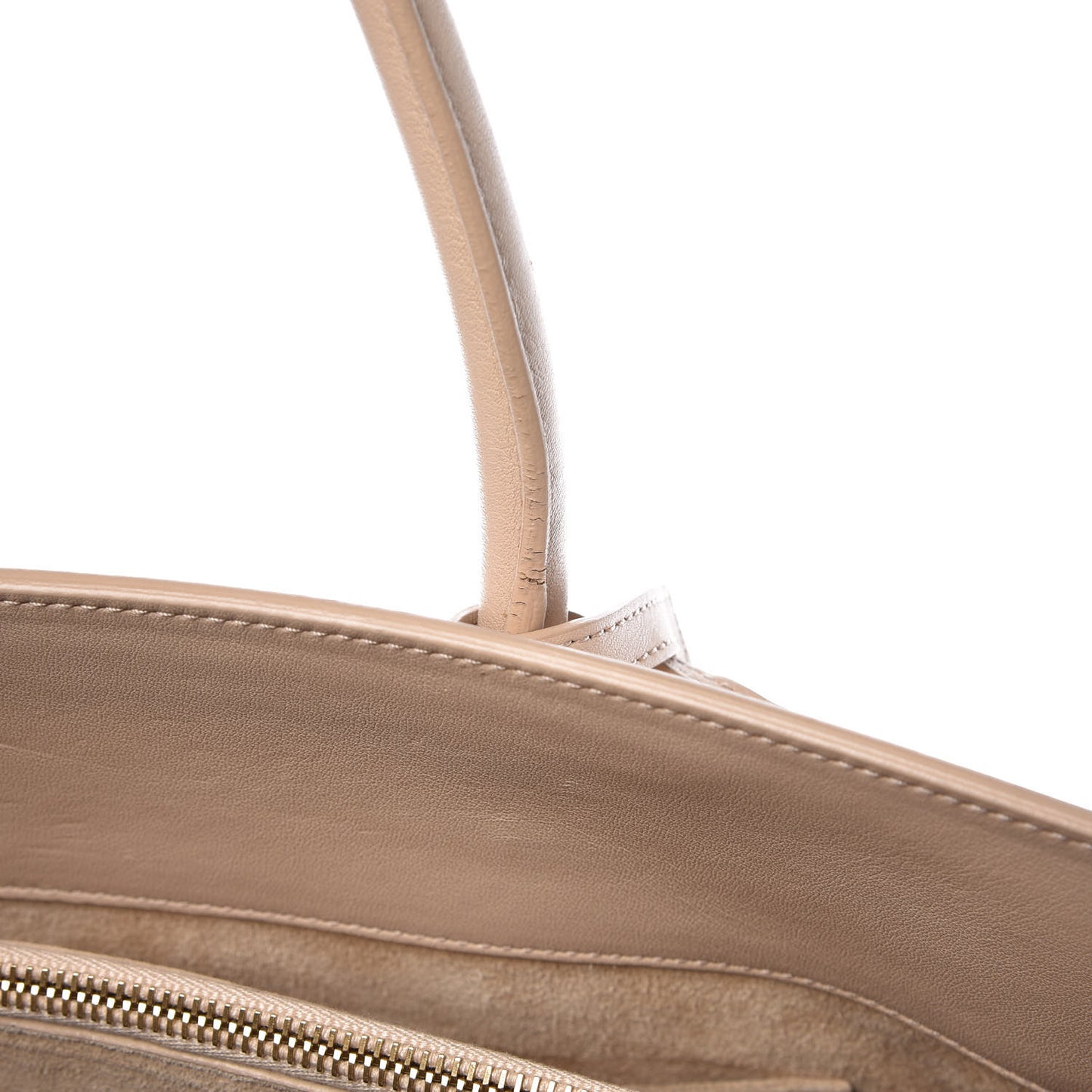 Calfskin Large Sac De Jour Carryall Beige