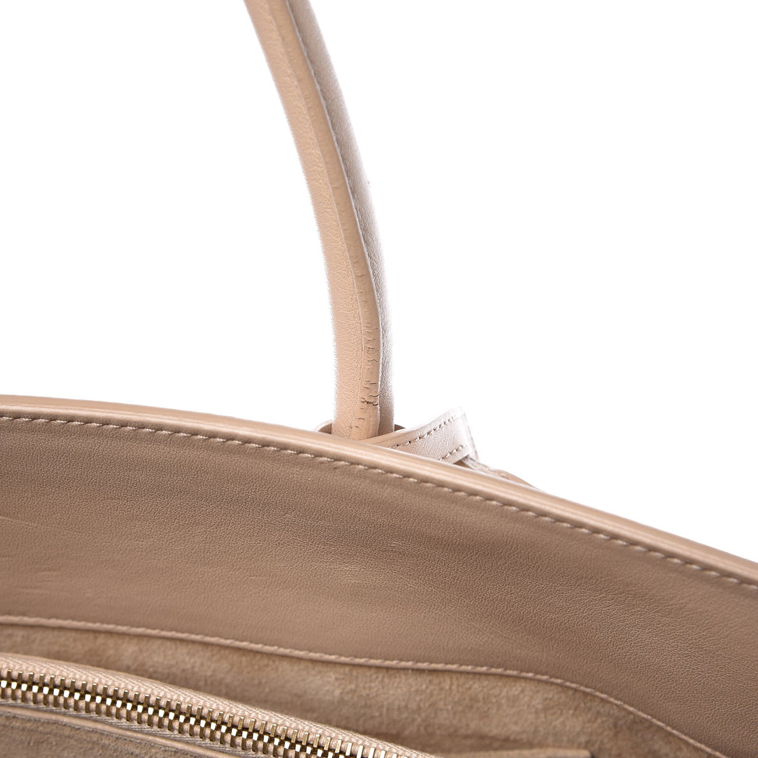 Saint Laurent Calfskin Large Sac De Jour Carryall Beige 11 of 13