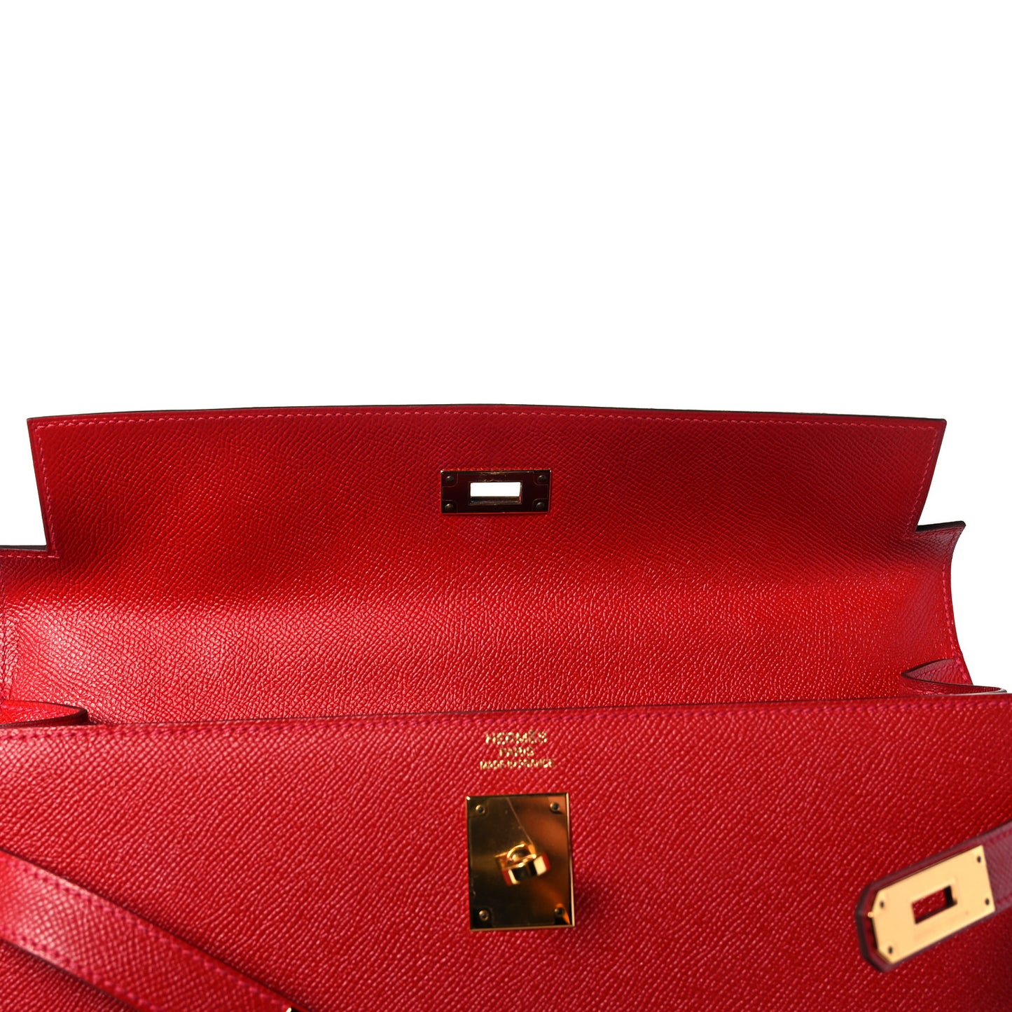 Epsom Kelly Sellier 35 Rouge Casaque