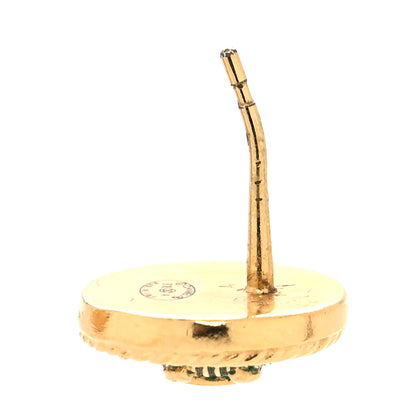 Chanel cc button earrings Gold 5 of 5