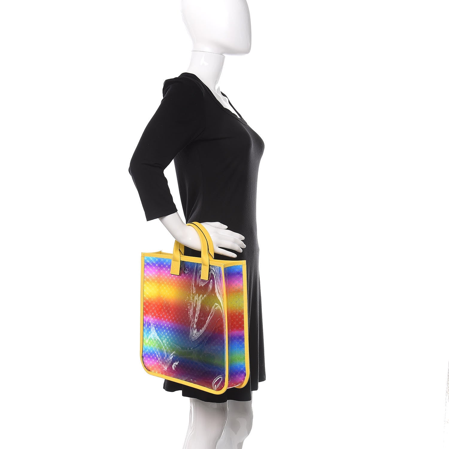 Gucci Textured Vinyl Kids GG Tote Multicolor 2 of 9
