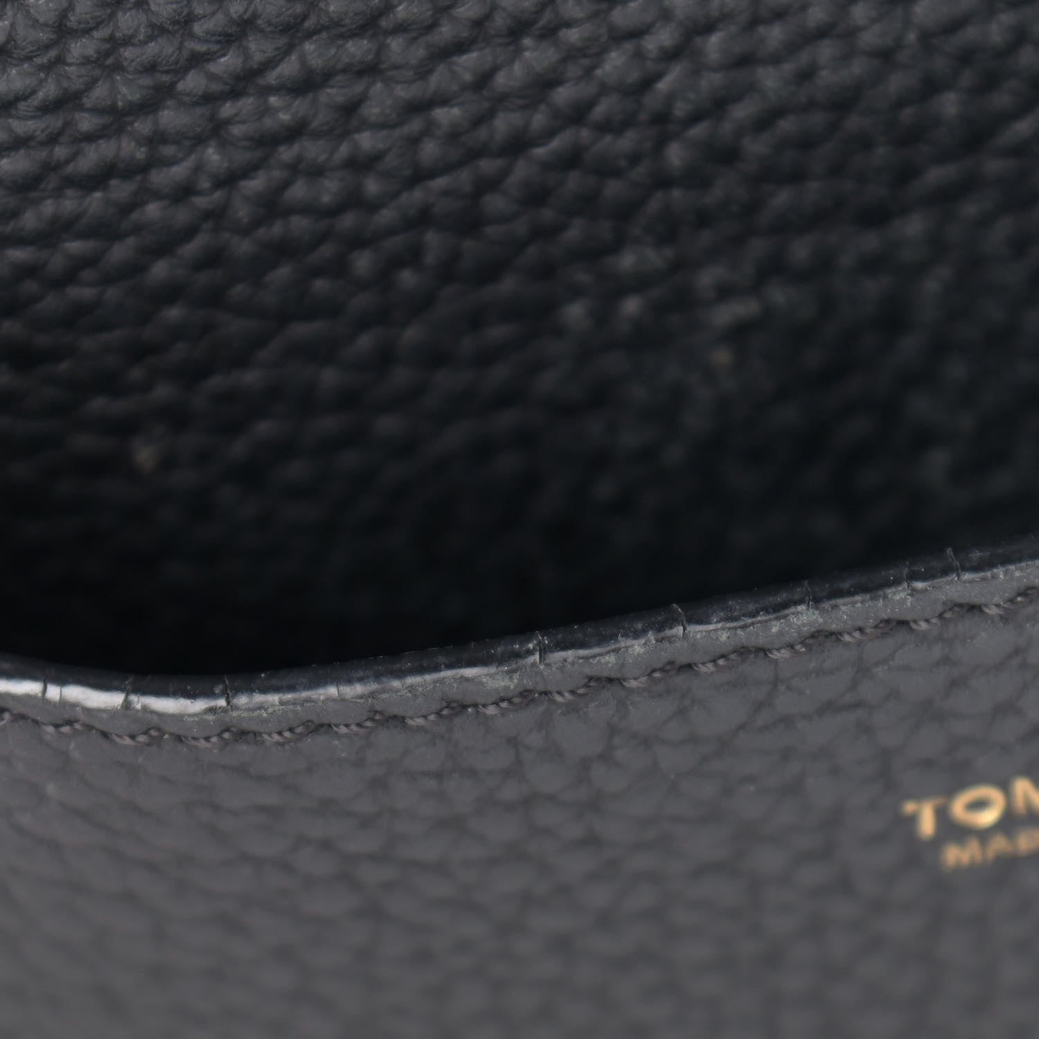 Tom Ford Grained Calfskin Medium Jennifer Crossbody Bag Black 14 of 17