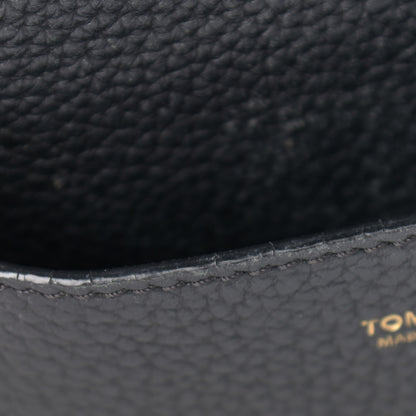 Tom Ford Grained Calfskin Medium Jennifer Crossbody Bag Black 14 of 17