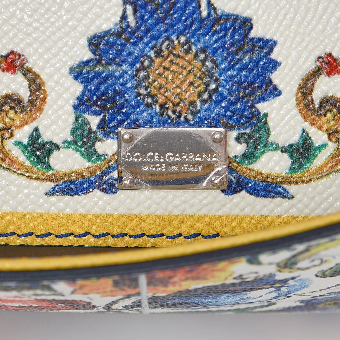 Dauphine Majolica Print Small Miss Sicily Satchel Multi