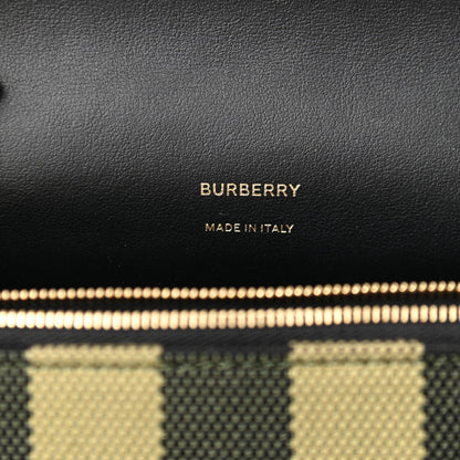 Burberry Vintage Check Hackberry Crossbody Bag Military Green 6 of 9