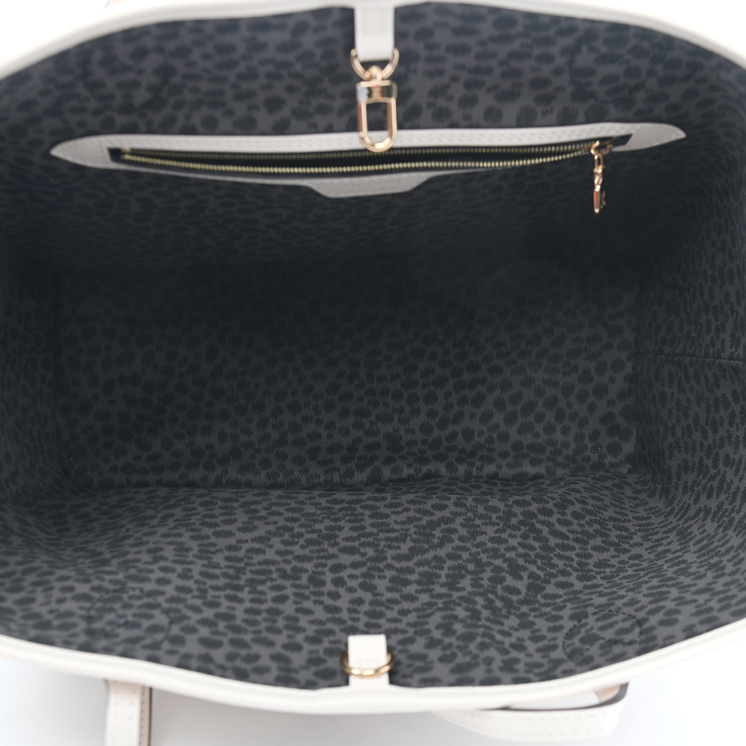 Louis Vuitton Monogram Giant Wild At Heart Neverfull MM Creme 5 of 8
