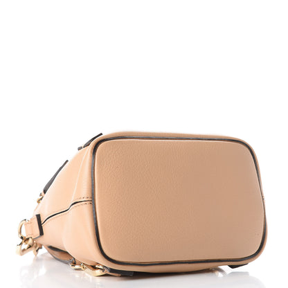 Chloe Suede Calfskin Mini Faye Backpack Sand 3 of 9
