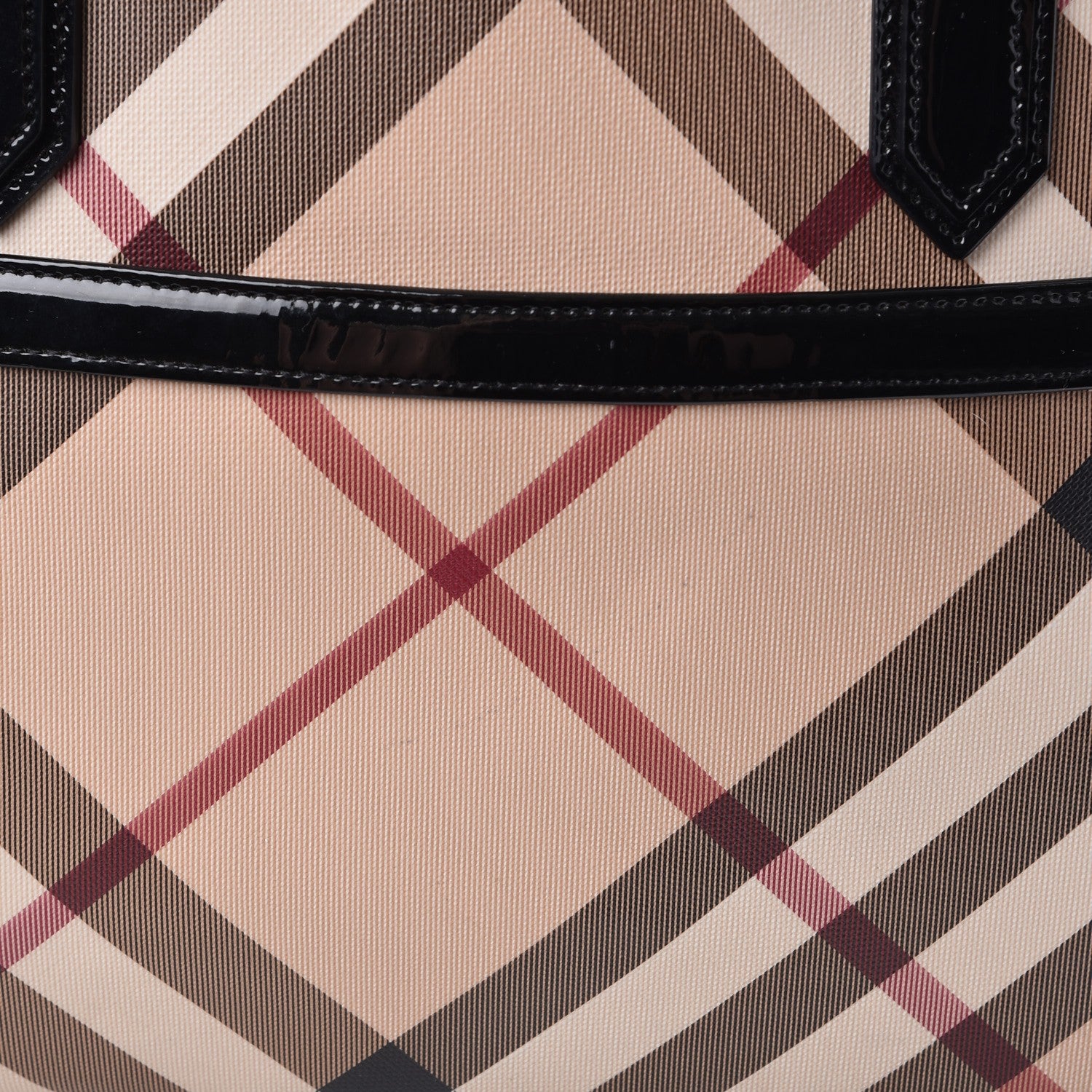 Burberry Supernova Check Tote Black 9 of 9