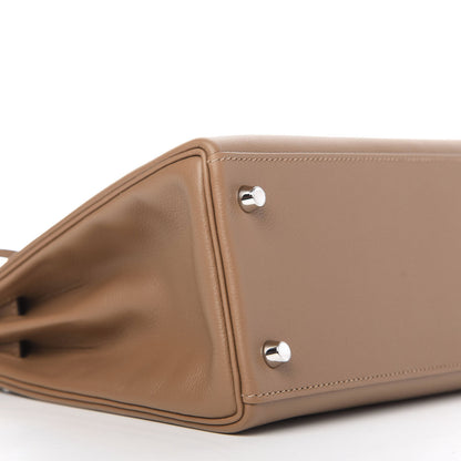 Hermes Evercolor Kelly Retourne 28 Beige De Weimar 10 of 12