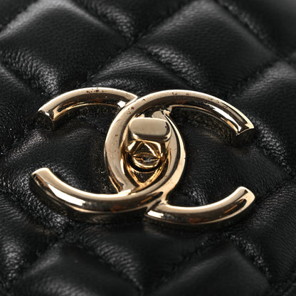 Chanel Lambskin Quilted CC Turnlock Loafers 36 Black 12 of 13