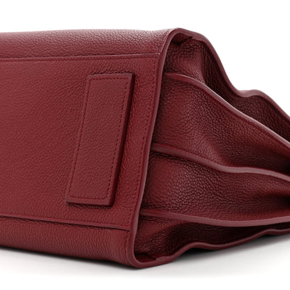 Saint Laurent Grained Calfskin Small Supple Sac De Jour Dark Pallisandre 10 of 15