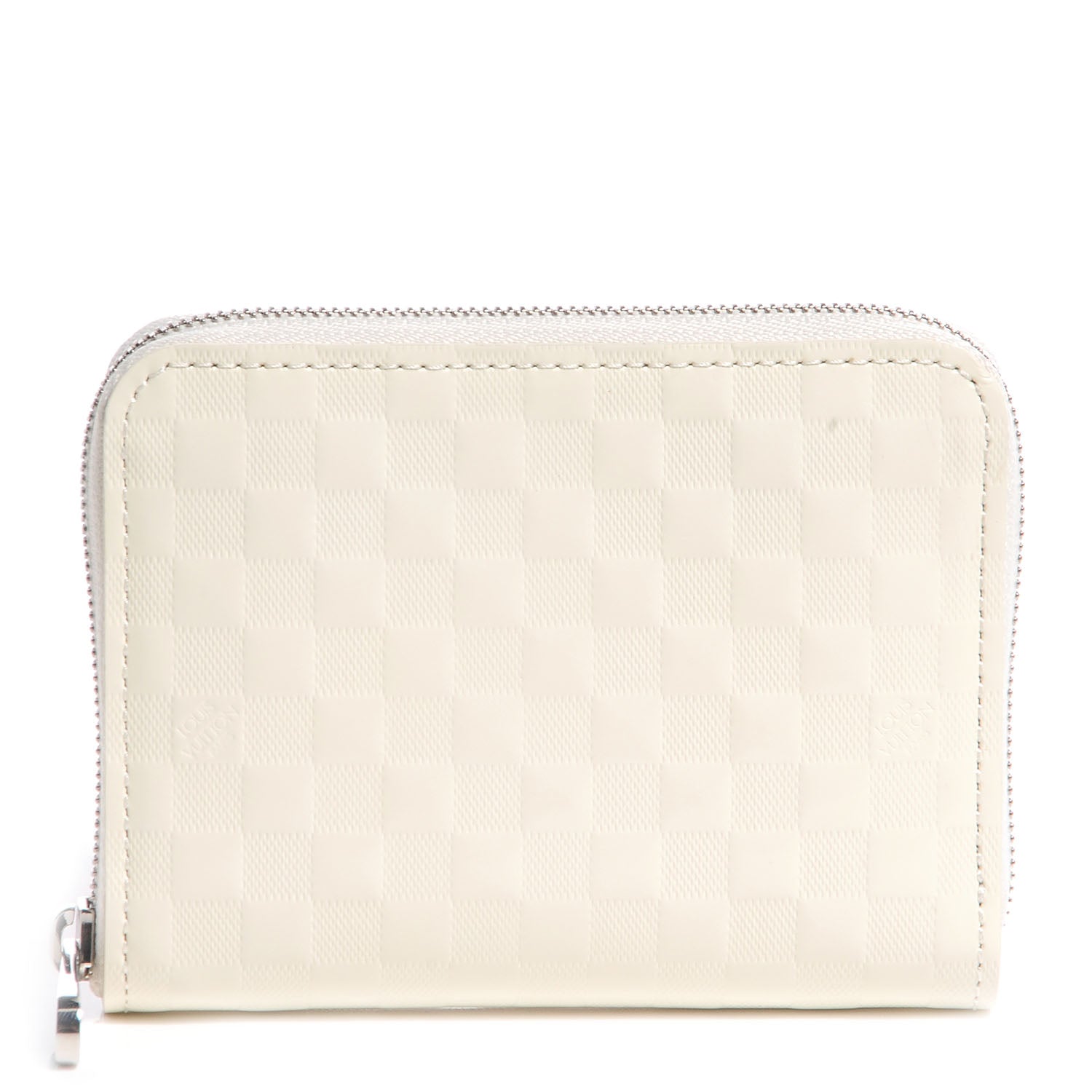 Louis Vuitton Damier Facette Zippy Coin Purse Creme 1 of 7