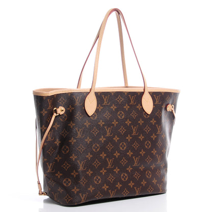 Louis Vuitton Monogram Neverfull MM Fuchsia 3 of 7