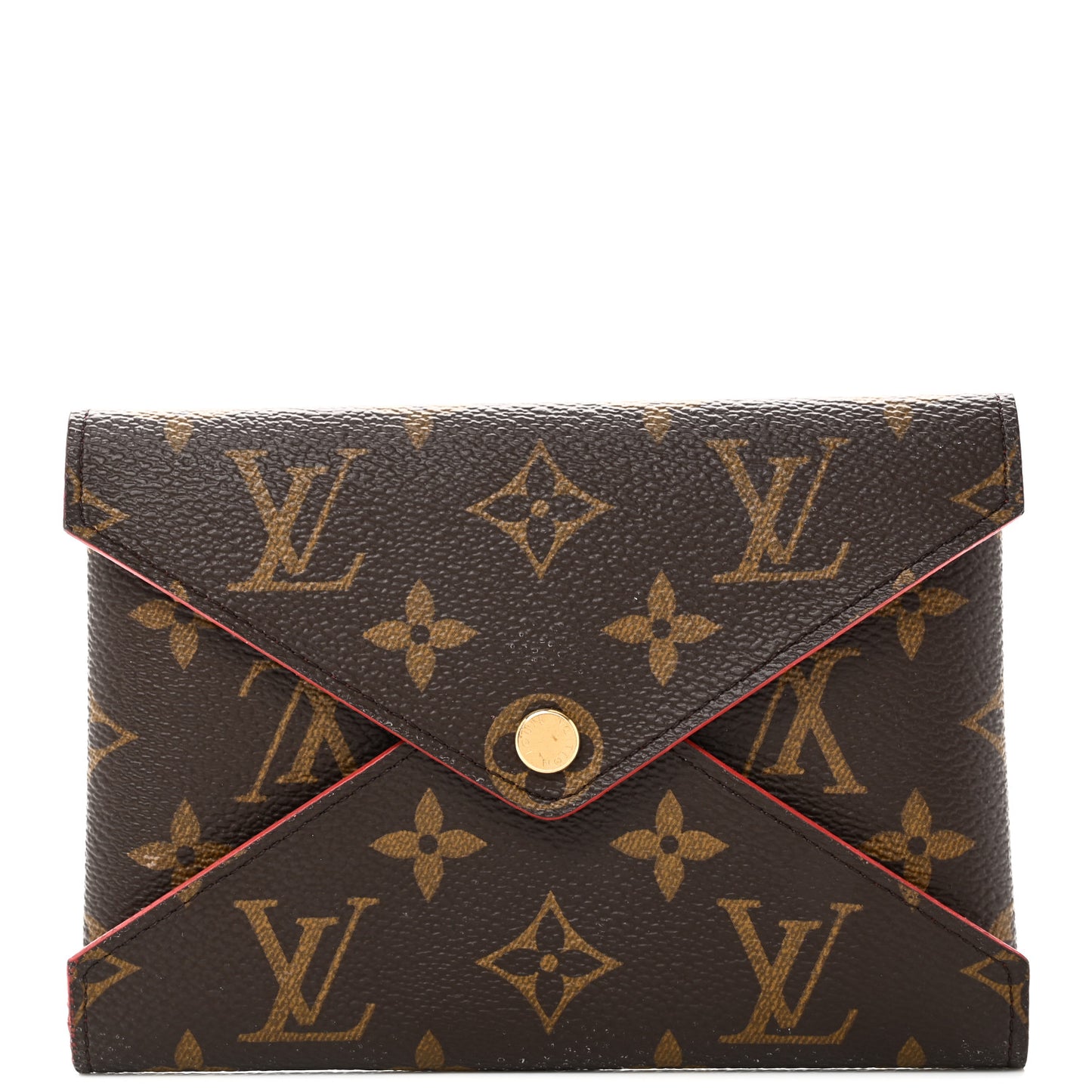 Monogram Medium Kirigami Pochette Insert Coquelicot
