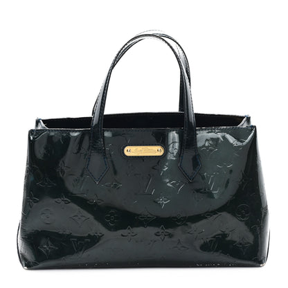 Louis Vuitton Vernis Wilshire PM Blue Nuit 1 of 11