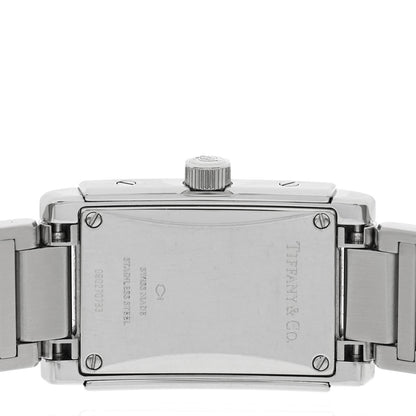 Tiffany Stainless Steel Diamond Bezel 18mm Grand Resonator Quartz Watch 4 of 4