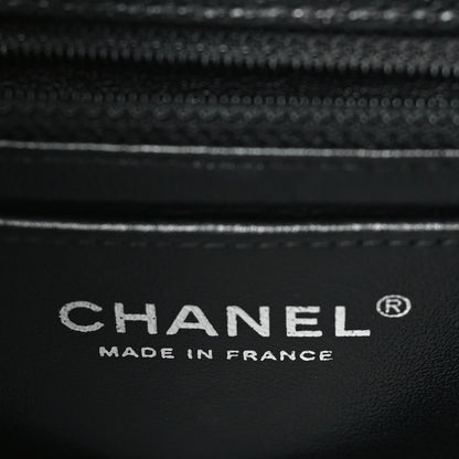 Chanel Iridescent Caviar Quilted Mini Rectangular Flap Black 6 of 10