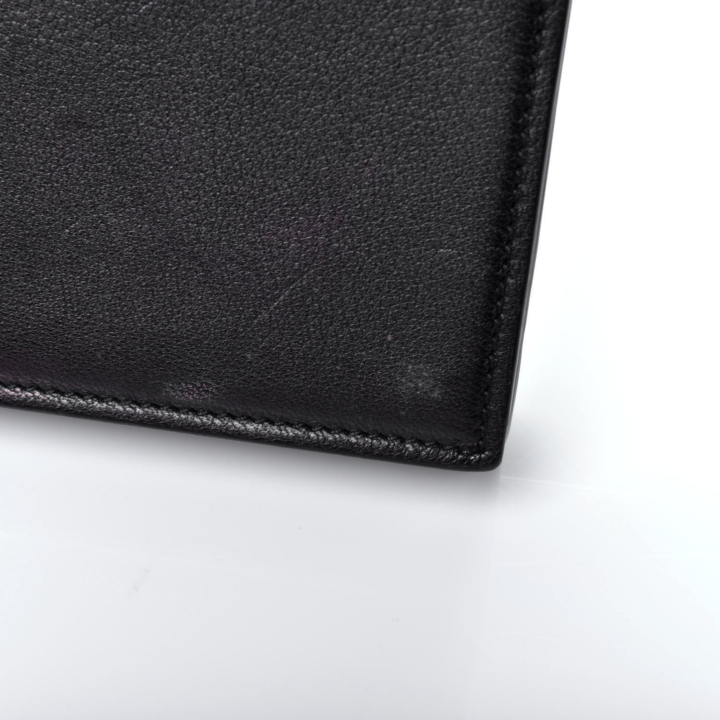 Goatskin Large Belle De Jour Clutch Black