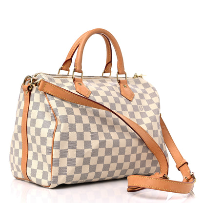 Louis Vuitton Damier Azur Speedy Bandouliere 30 3 of 19