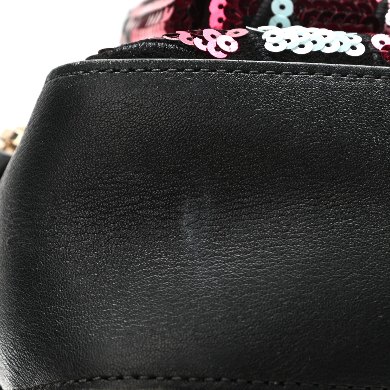 Versace Sequin Mini Palazzo Backpack Black Multicolor 11 of 11