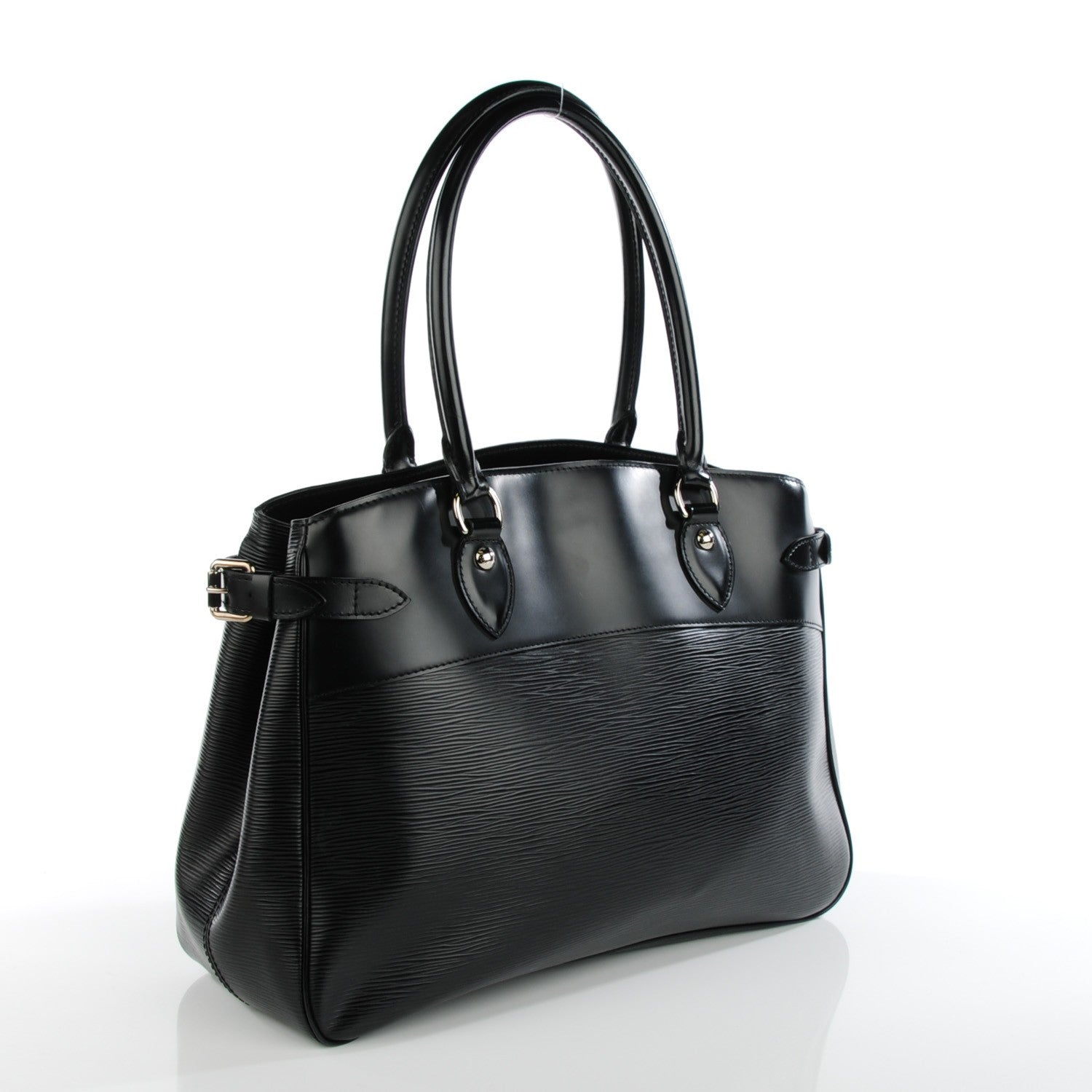 Louis Vuitton Epi Passy GM Black 3 of 7
