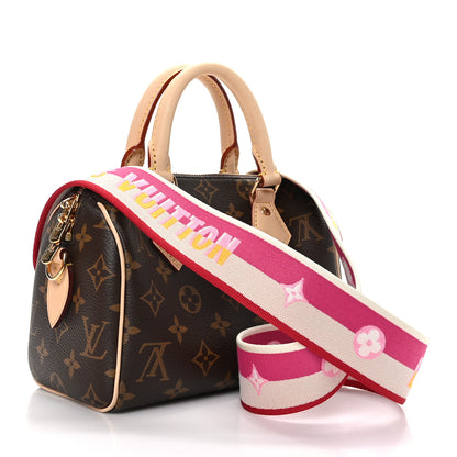 Louis Vuitton Monogram Speedy Bandouliere 20 Fuchsia 3 of 10
