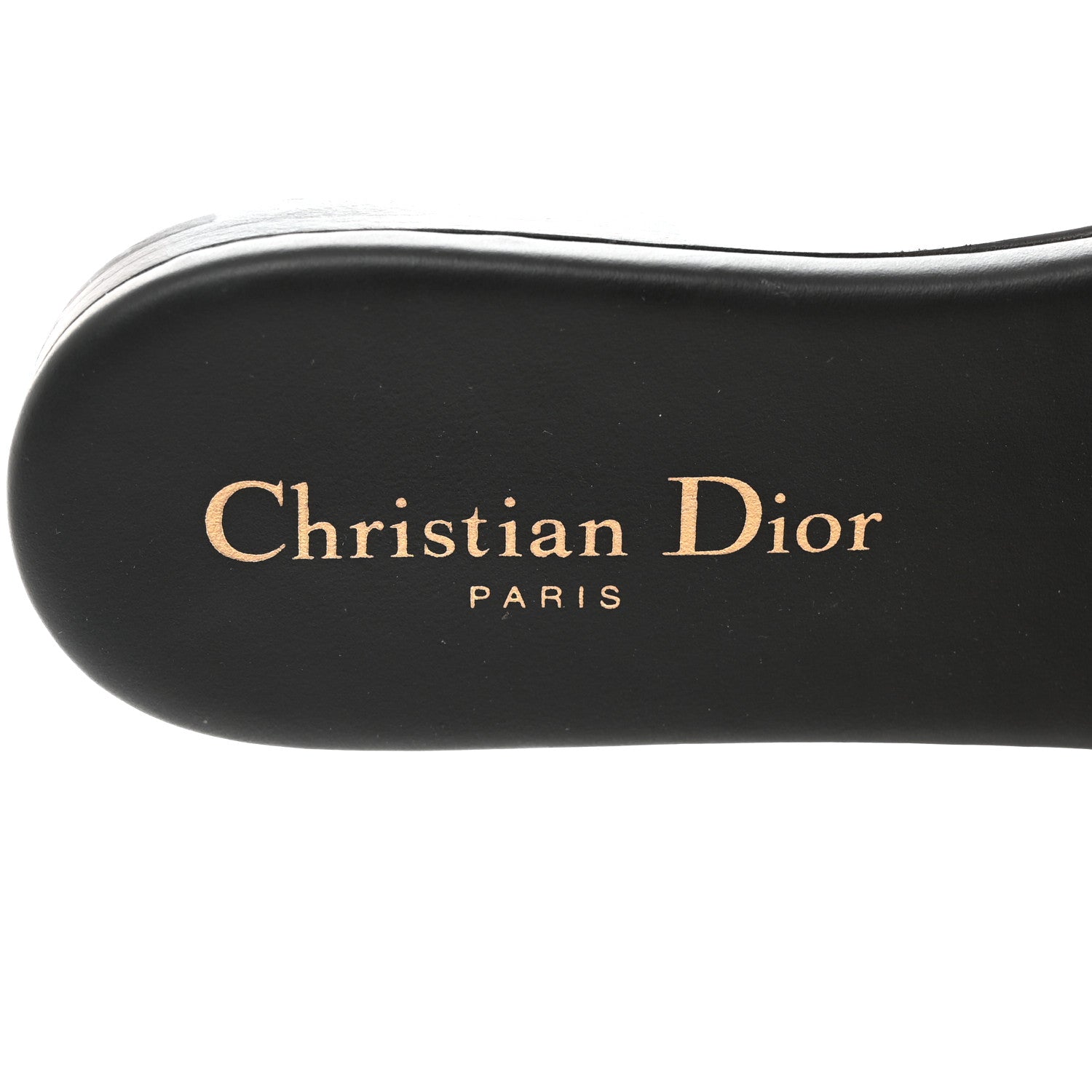 Christian Dior Canvas Embroidered Dway Mules Slide Sandals 35.5 Black 6 of 9