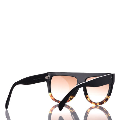 Celine Shadow Sunglasses CL 41026/S Black Havana 4 of 7