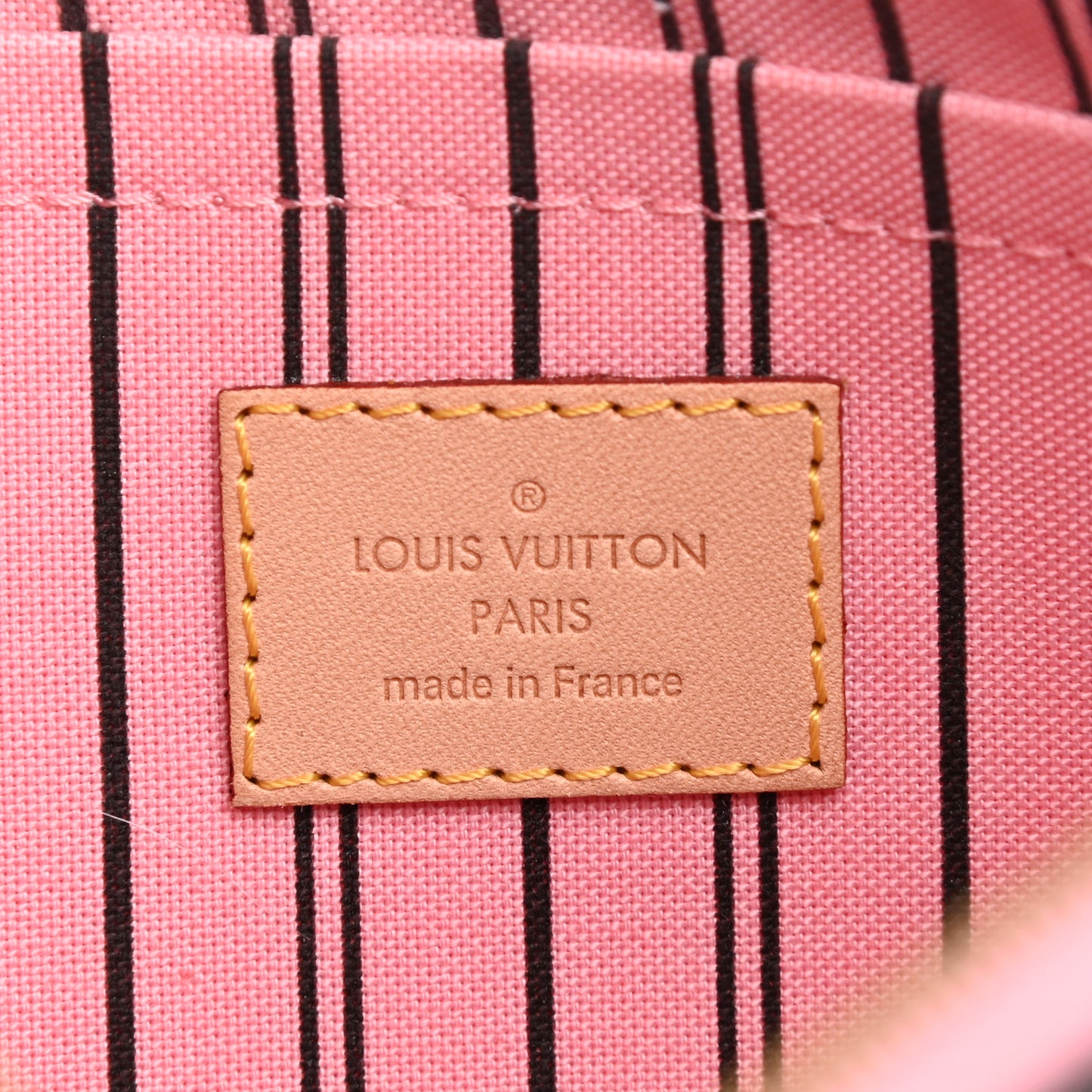Monogram Neverfull MM GM Pochette Rose Ballerine