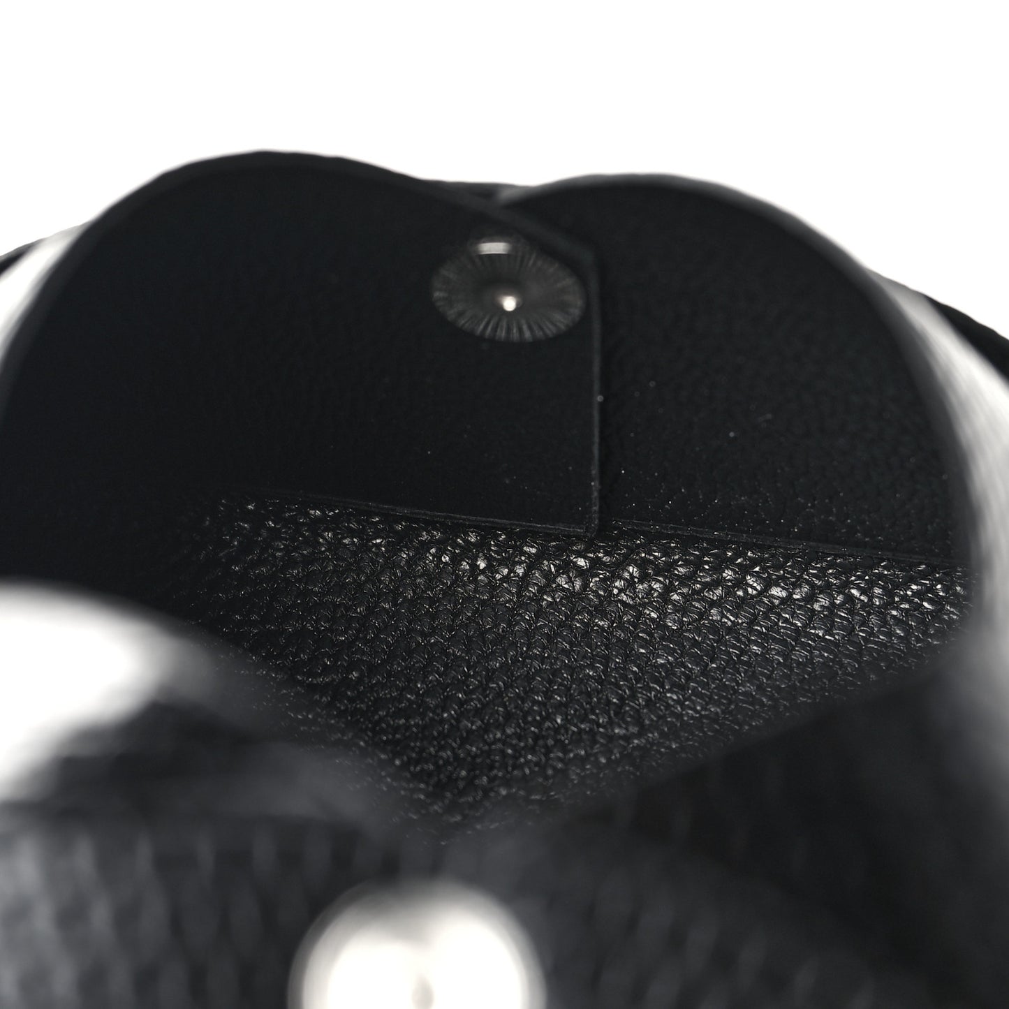 Lizard Calvi Card Case Black