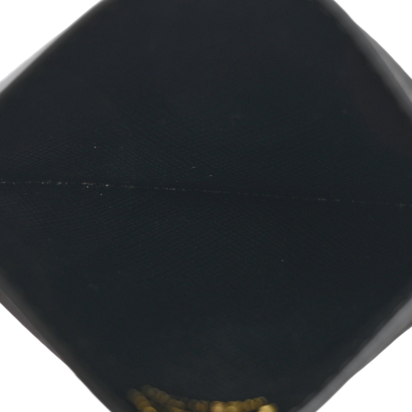 Saffiano Metal Card Holder Black