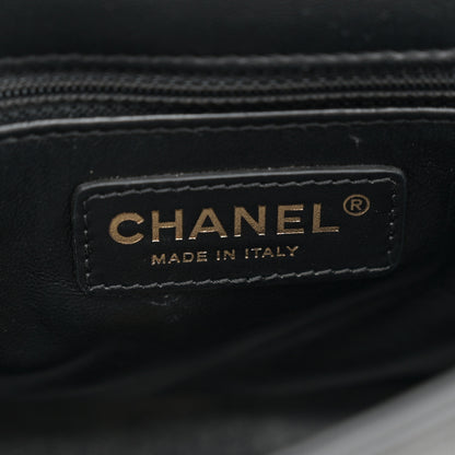 Chanel Lambskin Quilted Small Easy Carry Flap Black 6 of 11