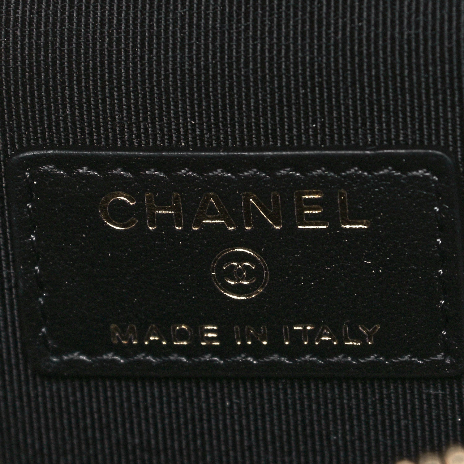Chanel Caviar Quilted Small Handle With Care Vanity Case With Chain Black 10 of 13