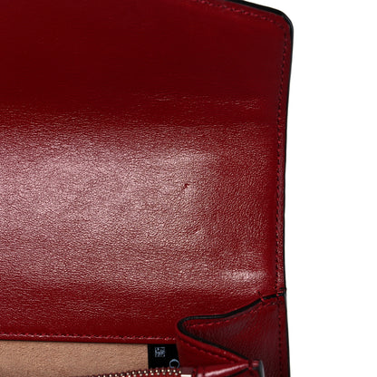 Gucci Tweed GG Monogram Small Dionysus Shoulder Bag Black White Romantic Cherry 13 of 15