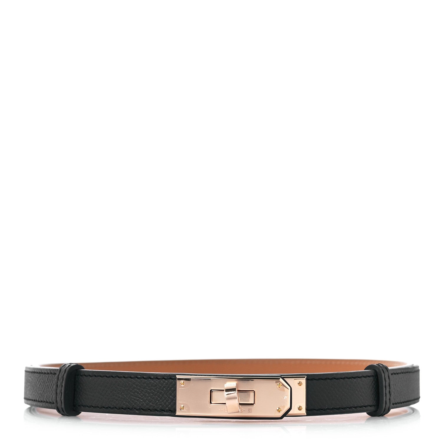 Hermes Epsom Kelly Belt Black 1 of 4