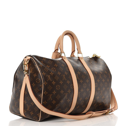 Louis Vuitton Monogram Keepall Bandouliere 45 3 of 12