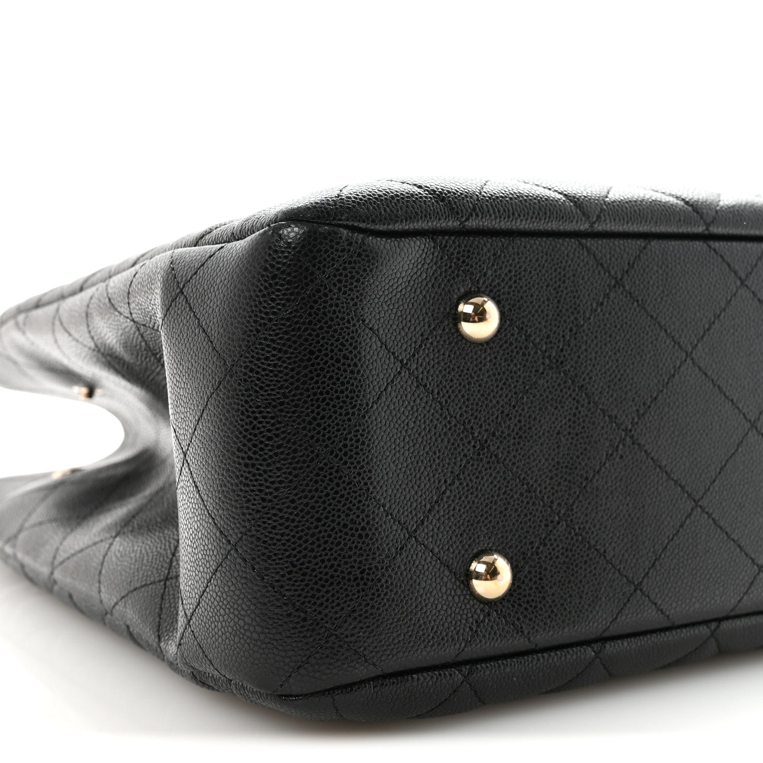 Chanel Caviar Quilted Large Shopping Tote Black 8 of 9
