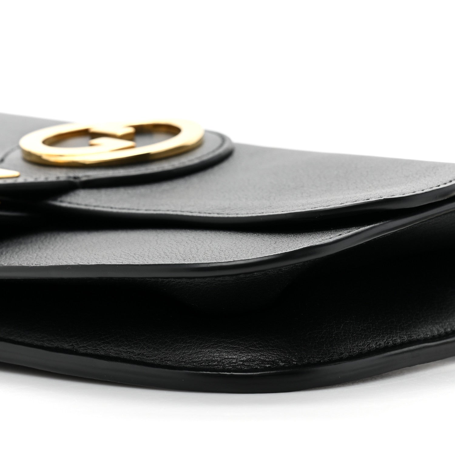 Gucci Calfskin GG Roxy Blondie Belt Bag Black 8 of 10