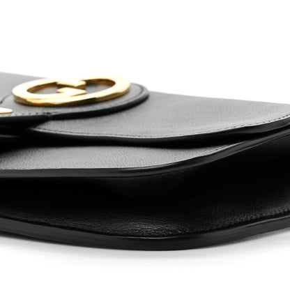 Gucci Calfskin GG Roxy Blondie Belt Bag Black 8 of 10