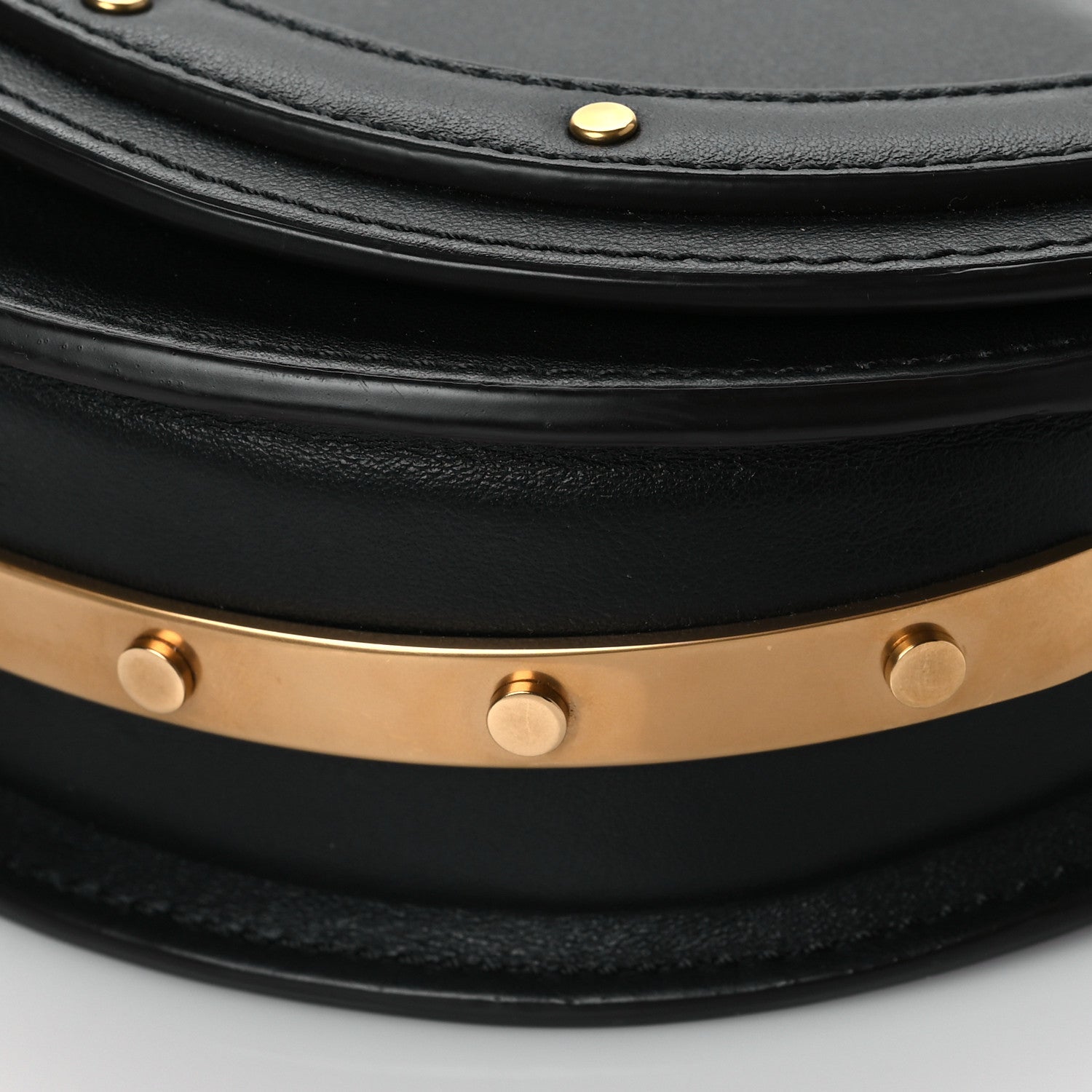 Chloe Calfskin Small Nile Bracelet Minaudiere Bag Black 11 of 11