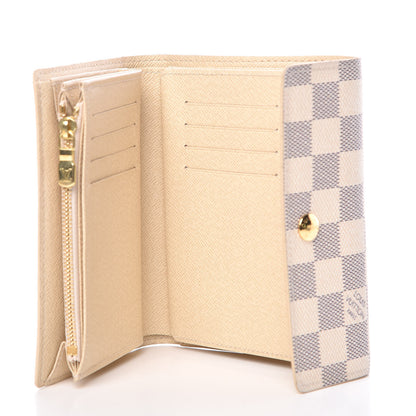 Louis Vuitton Damier Azur Alexandra Wallet 4 of 10