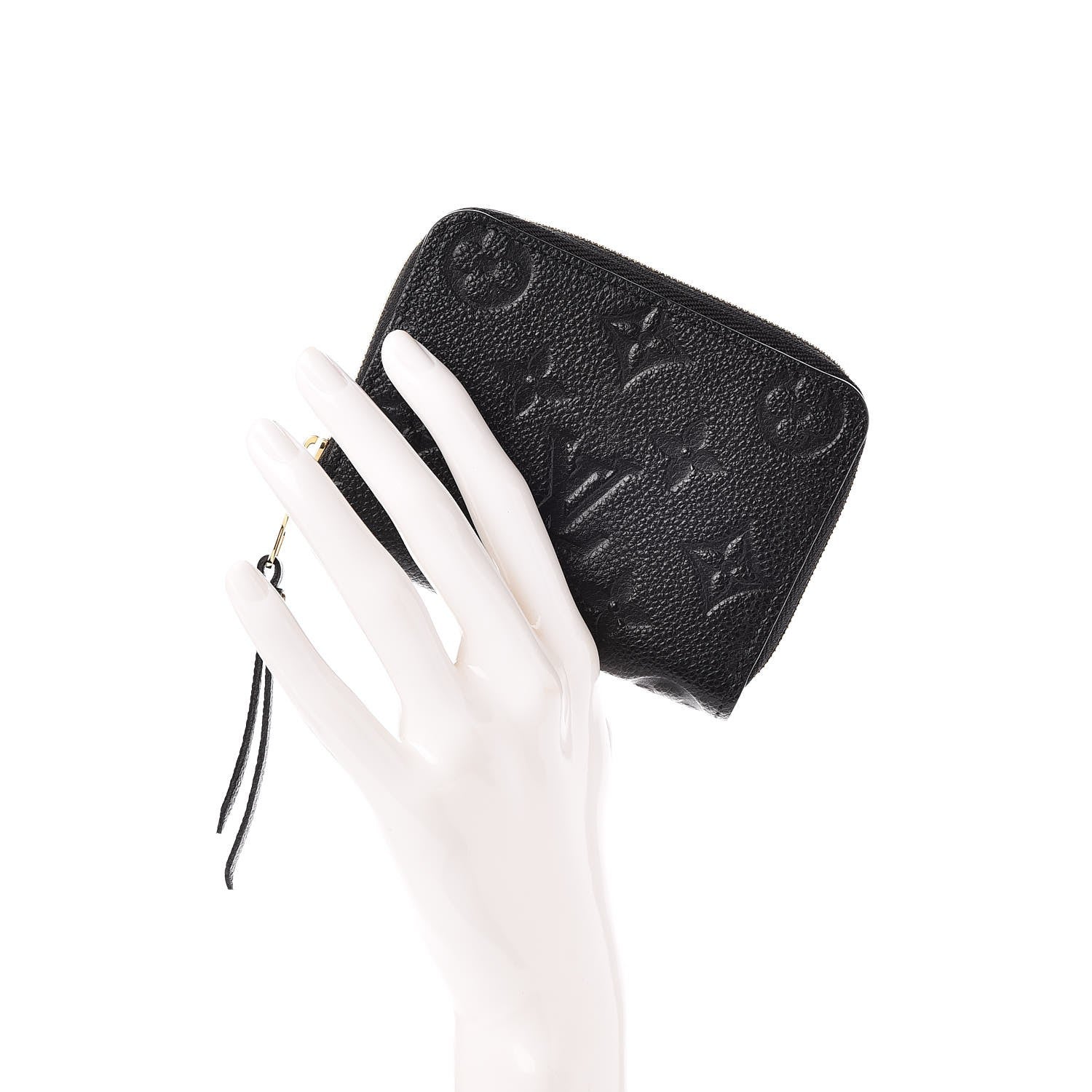Louis Vuitton Empreinte Zippy Coin Purse Black 2 of 7