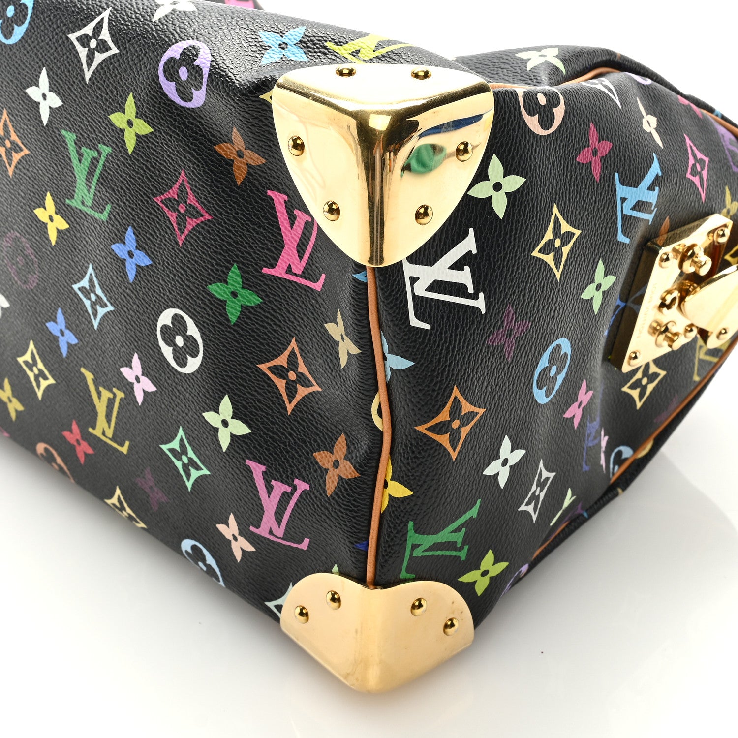 Louis Vuitton Monogram Multicolor Speedy 30 Black 8 of 8