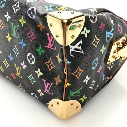Louis Vuitton Monogram Multicolor Speedy 30 Black 8 of 8