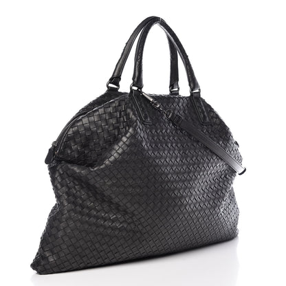Bottega Veneta Nappa Intrecciato Maxi Convertible Tote Black 4 of 15