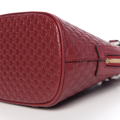 Gucci Soft Microguccissima Mini Dome Bag Rosso 9 of 9