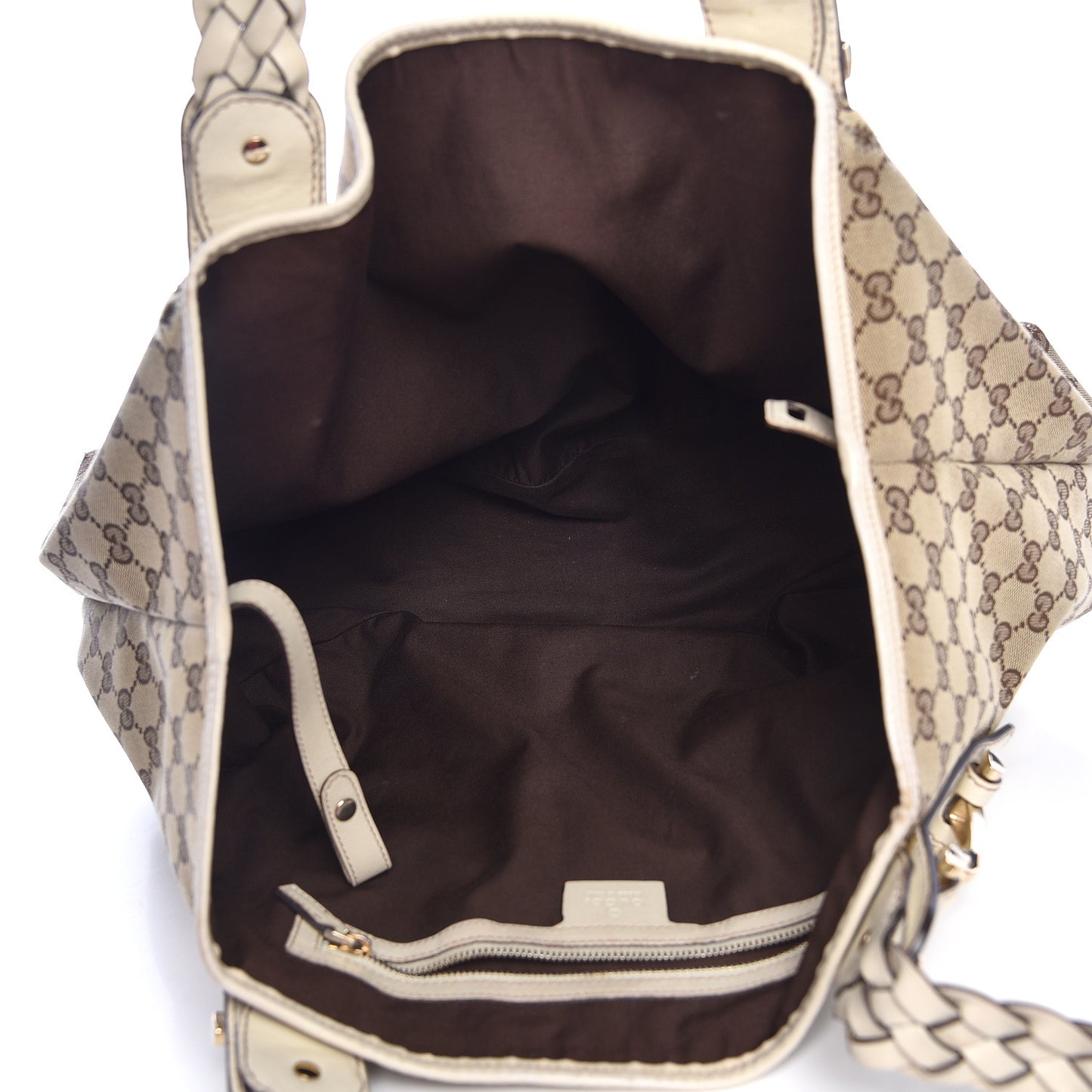 Monogram Medium Pelham Shoulder Bag Off White