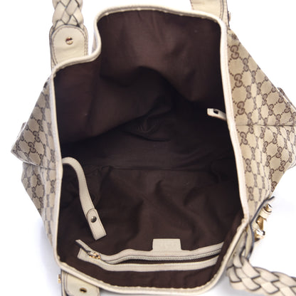 Gucci Monogram Medium Pelham Shoulder Bag Off White 5 of 11