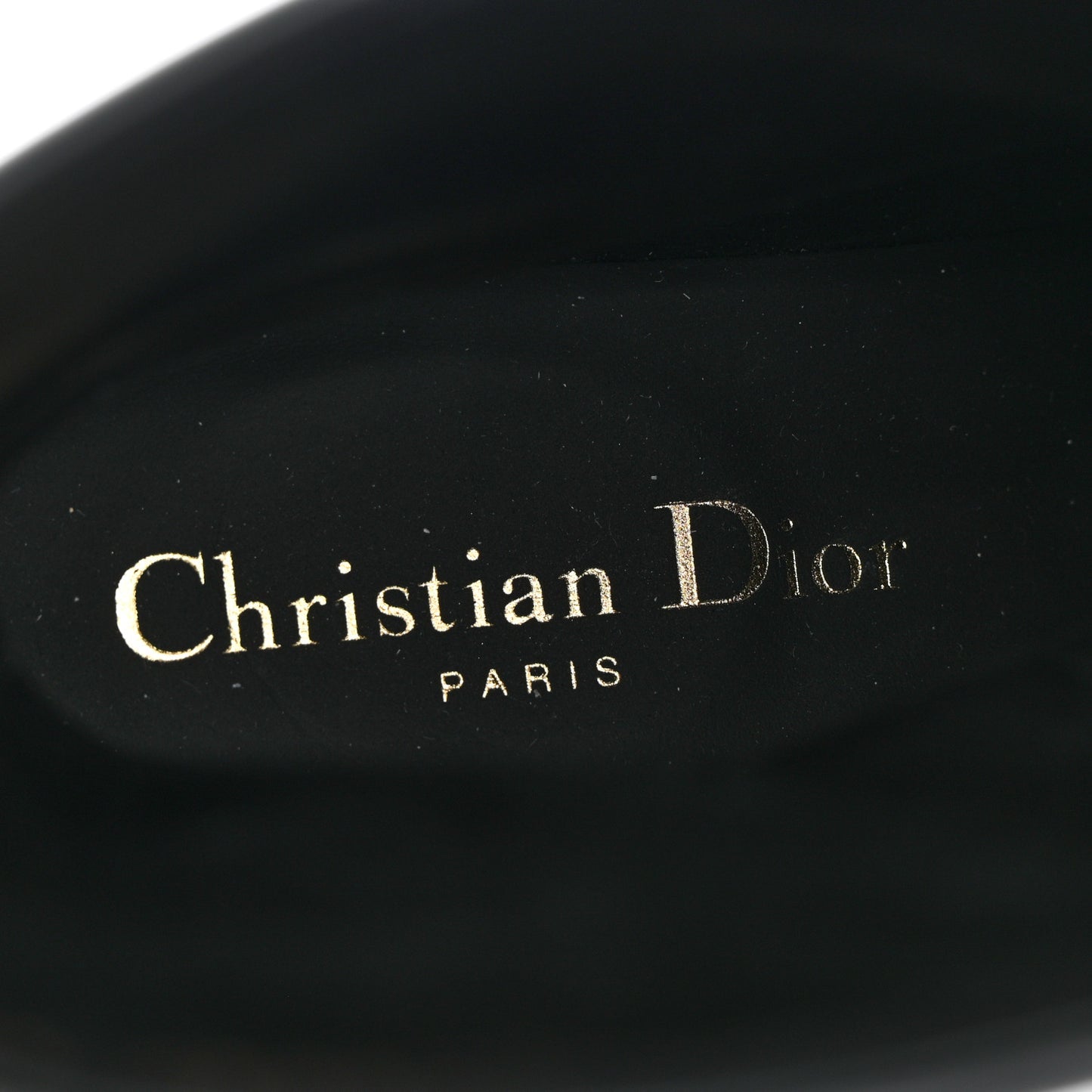 Calfskin Embossed Dior Quest 35mm Biker Boots 35 Black